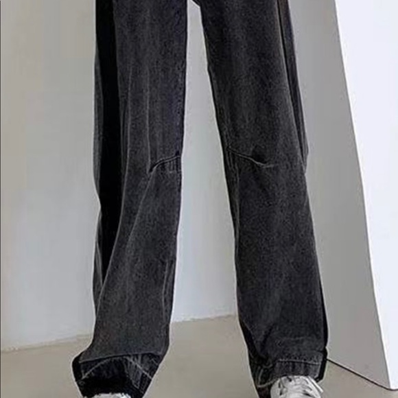 Urbanic raw hem straight leg jeans - Picture 3 of 5